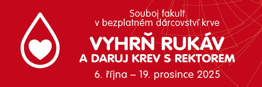 Daruj krev - zimní semestr 2025-2026